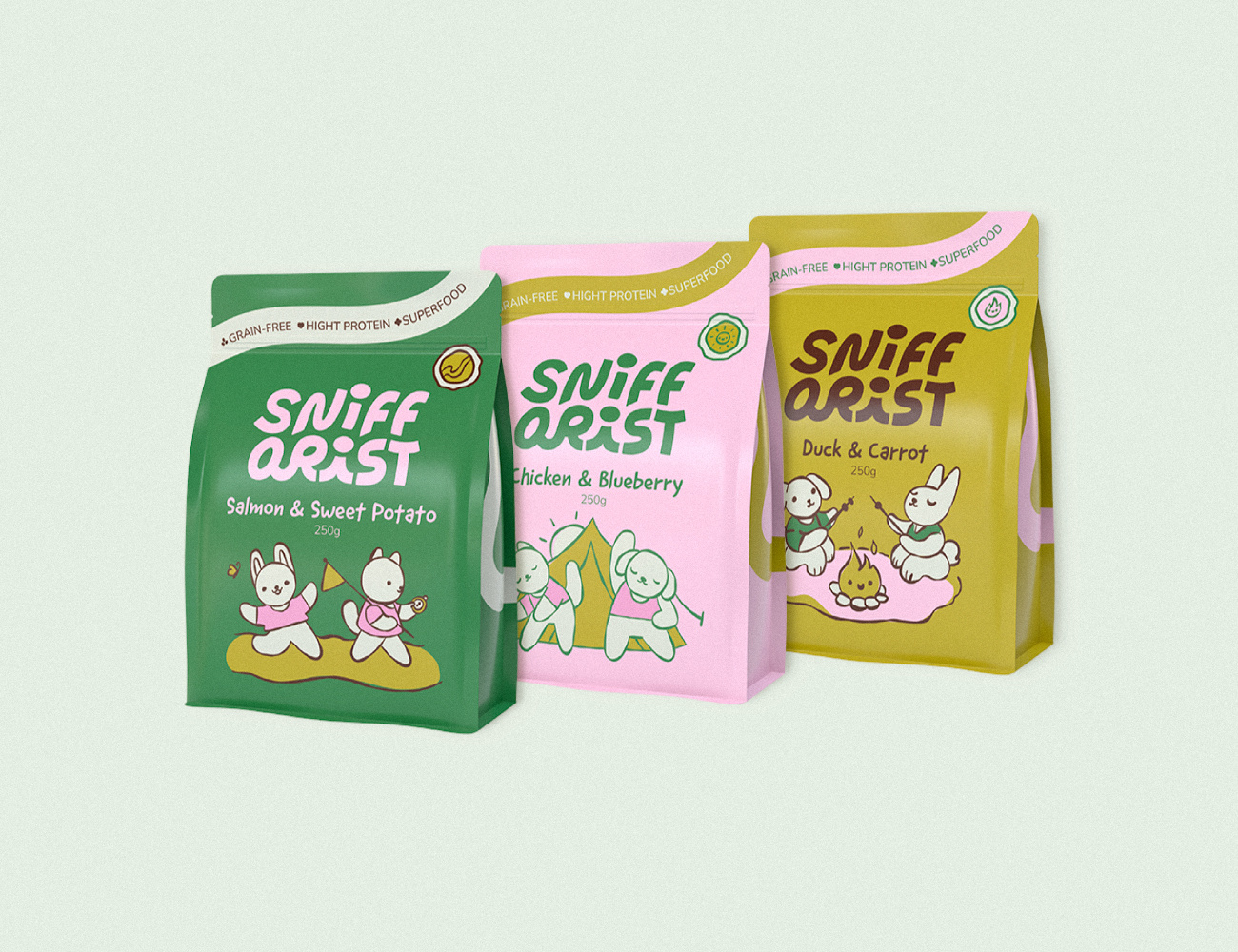 Sniffarist — Pet Food Packaging Sniffarist — Pet Food Packaging