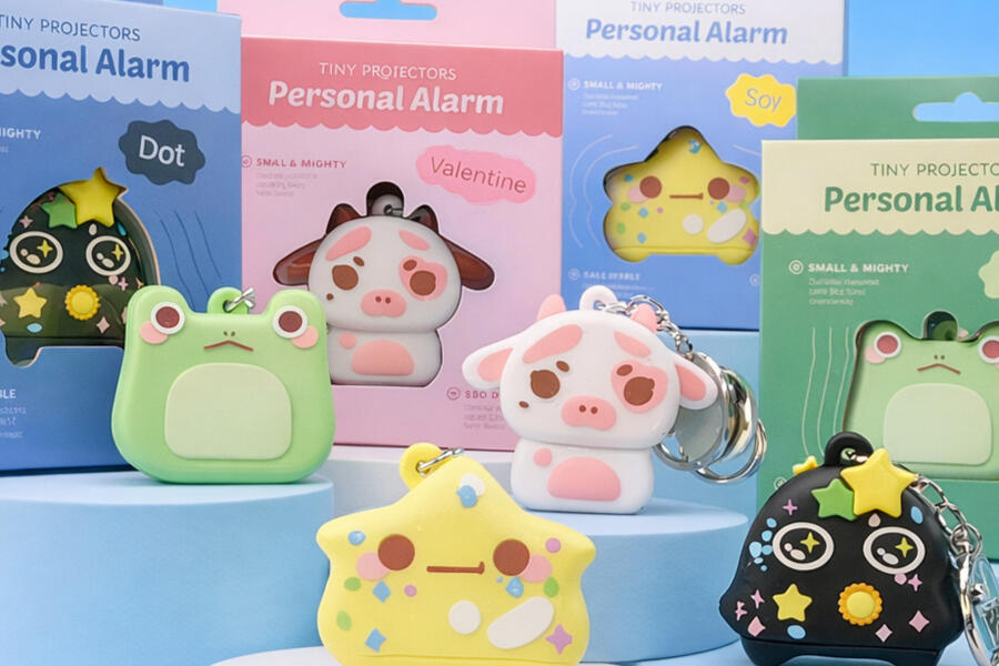 Tiny Protectors cover Tiny Protectors personal alarm packaging